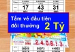 Chiều 27-12, xổ số miền Nam ghi nhận thêm 2 người trúng độc đắc