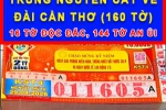 Sáng 30/4, xuất hiện nguyên cây 160 vé trúng xổ số miền Nam