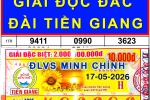 Khách nữ trúng độc đắc Tiền Giang 2 tỷ, đổi thưởng tại đại lý vé số MinhChinh - 229 Nguyễn Văn Nghi, Gò Vấp