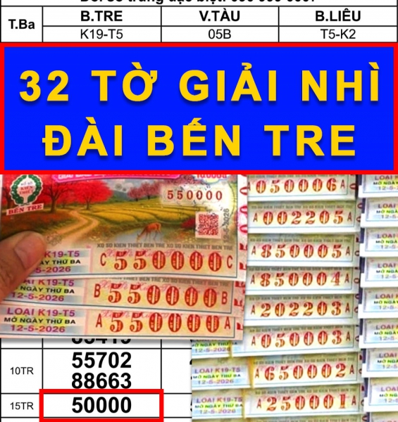 Mua vé dãy số độc lạ 50000, nhiều người ở TP.HCM trúng xổ số miền Nam
